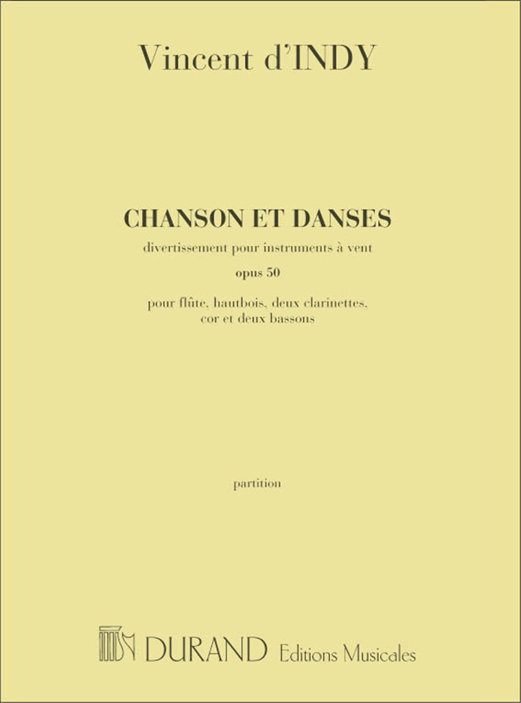 Chansons Et Danses Op.50 Partitions (Fl-Hb-2